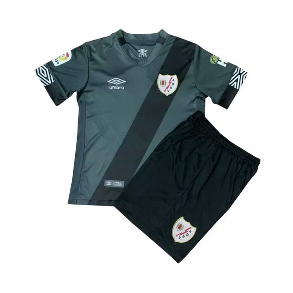 Camiseta Rayo Vallecano Segunda Equipo Niños 2020-21 Verde